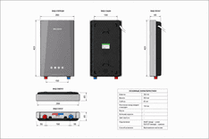 Водонагреватель X1-DSK-85 brown